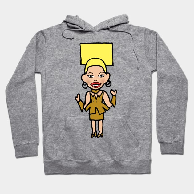 Miz Cracker - Junglhouse Chibi Hoodie by Brian K